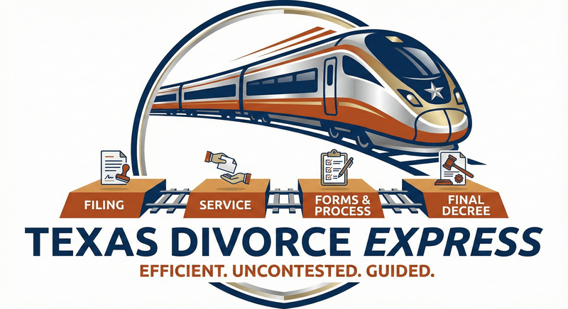 Texas Divorce Express Logo